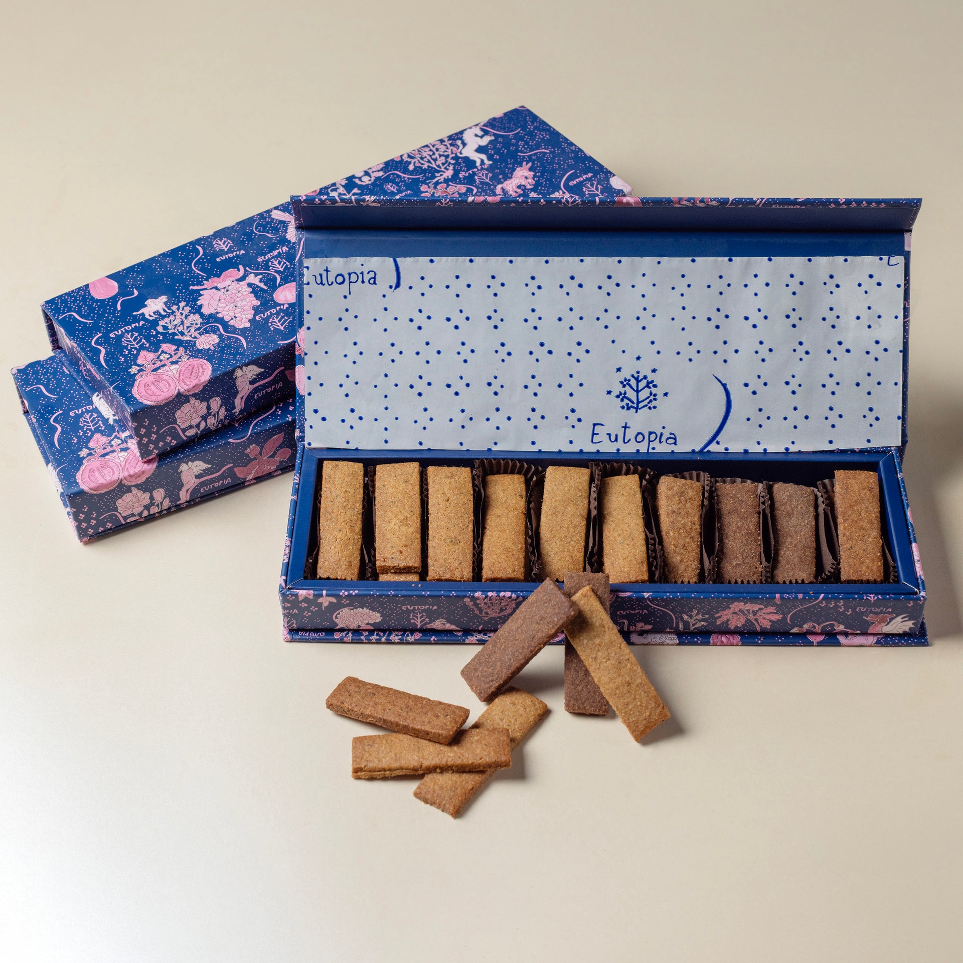 Biscotti Fiori e Cacao