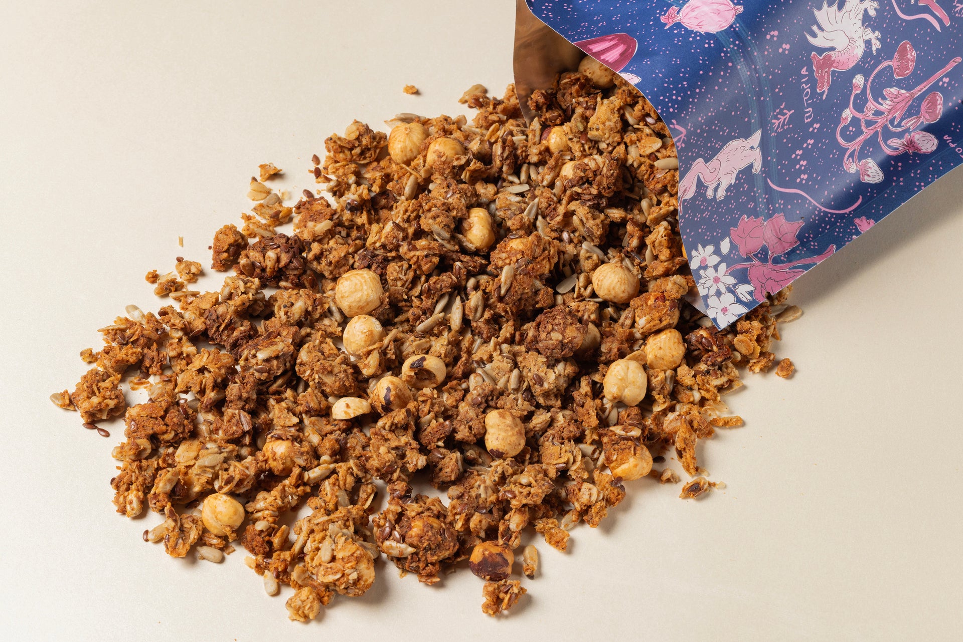 Granola salata al Garam Masala